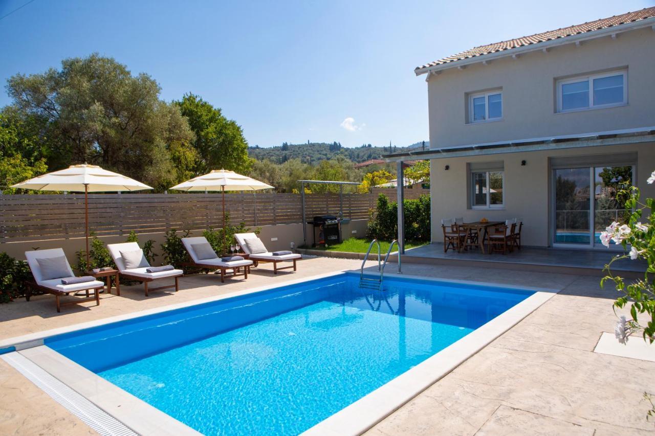 Grappolo Lefkada Villas - Villa Vertzami Just 2 Km From Lefkada Town Apolpaina Eksteriør bilde