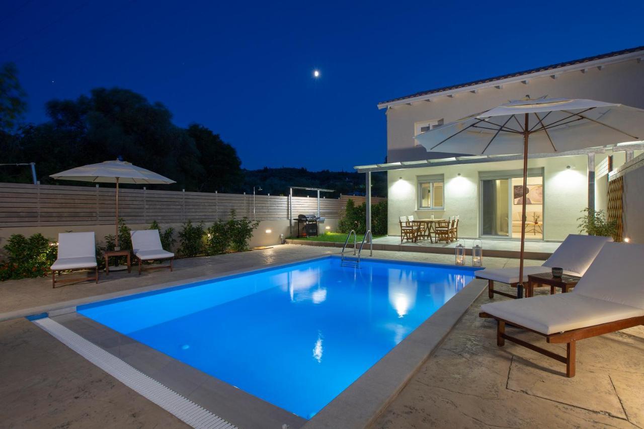 Grappolo Lefkada Villas - Villa Vertzami Just 2 Km From Lefkada Town Apolpaina Eksteriør bilde